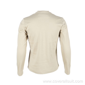 Flame Retardant Cotton Men'S Drill Shirt For Workwear